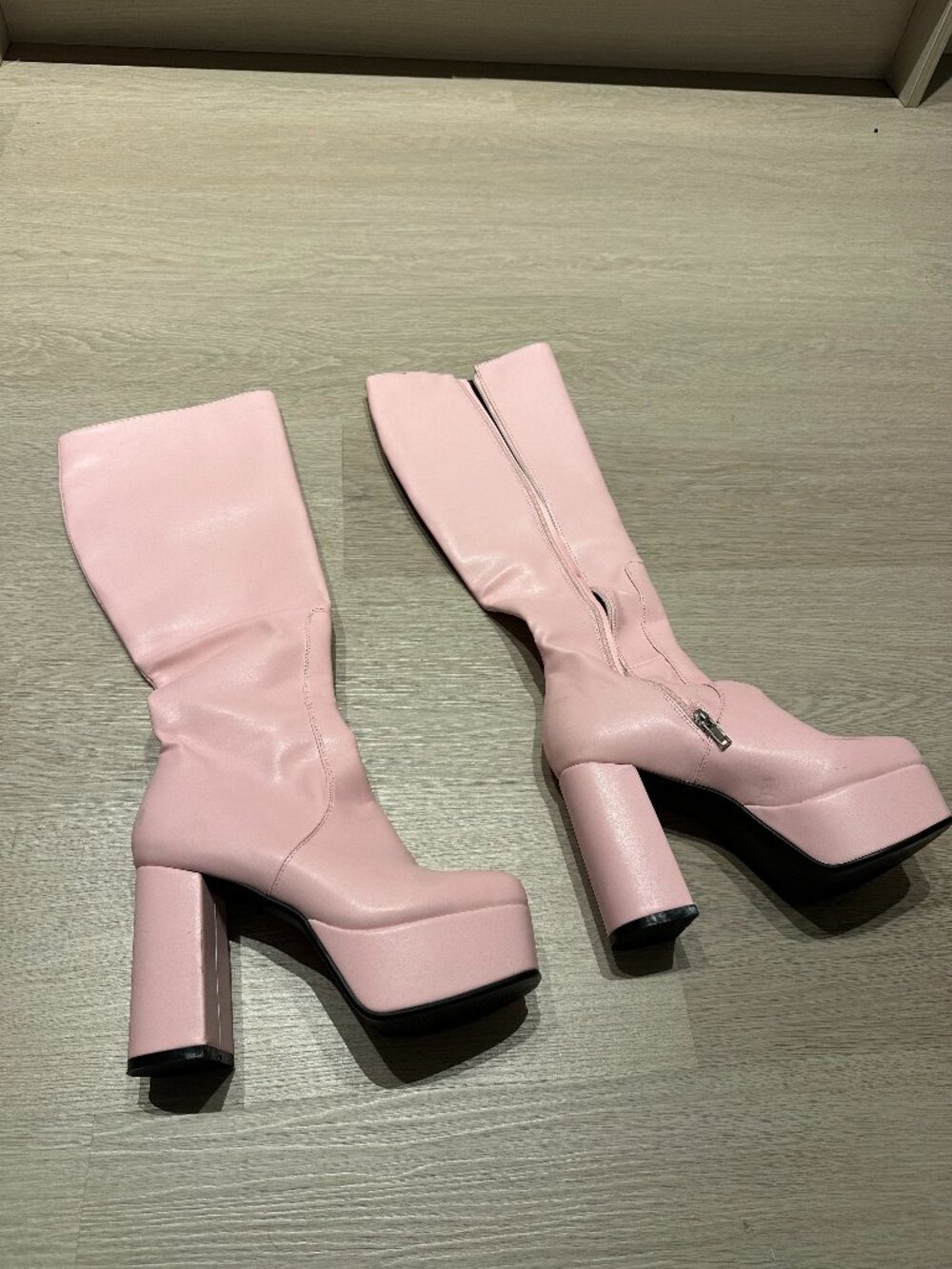 Lamoda Whatta Showdown Platform Knee High Boots